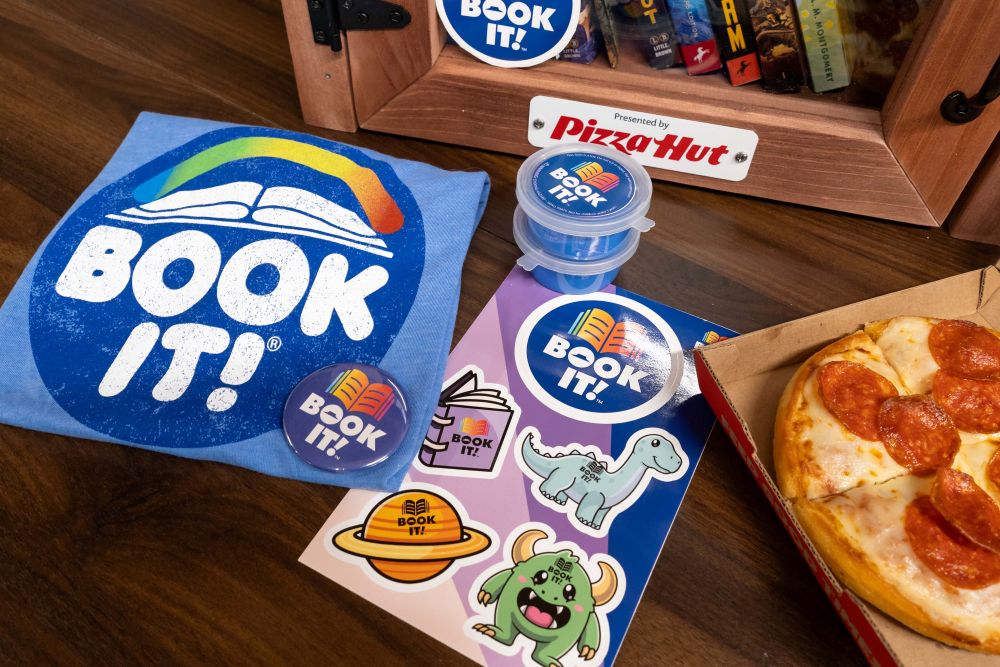 Pizza Hut and BOOK IT! Prize